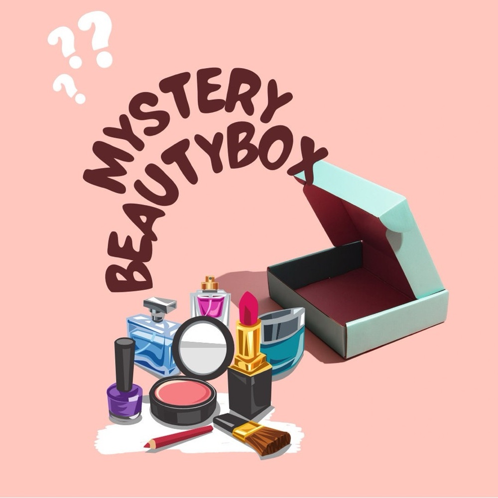 Mystery Beauty Box - Assorted Makeup, skincare & accessories SEE EXAMPLE PHOTOS - Picture 1 of 11
